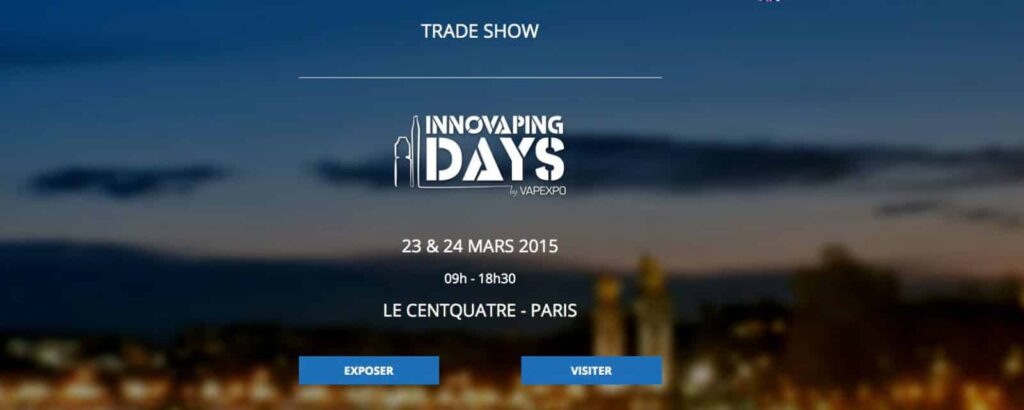 Salon Innovaping Days Vapexpo