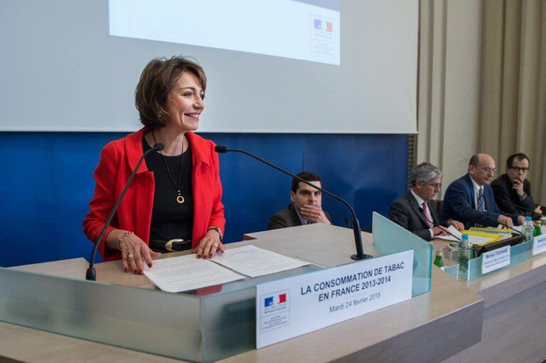 Consommation, tabac, France, 2014, Marisol TOURAINE, annonce, premiers résultats, encourageants, détermination, lutte contre le tabagisme,