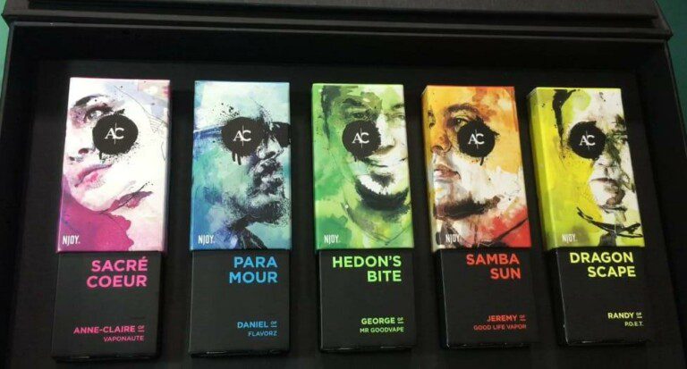 premium,review,revue,test,vidéo,liquide,e-liquide,juice,usa,américain,français,artist,collection,njoy,DRAGON SCAPE,Randy,P.O.E.T.,POET,HEDONS' BITE,SAMBA SUN,Jeremy,Good Life Vapor,Sacré Coeur,Anne Claire,Vaponaute,Para Mour,Daniel,Flavorz,Mr GoodVape