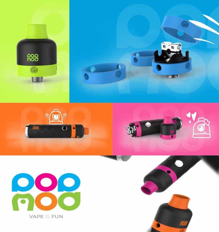 Le Popmod, un setup complet pour les vapoteurs dripper par Jwell