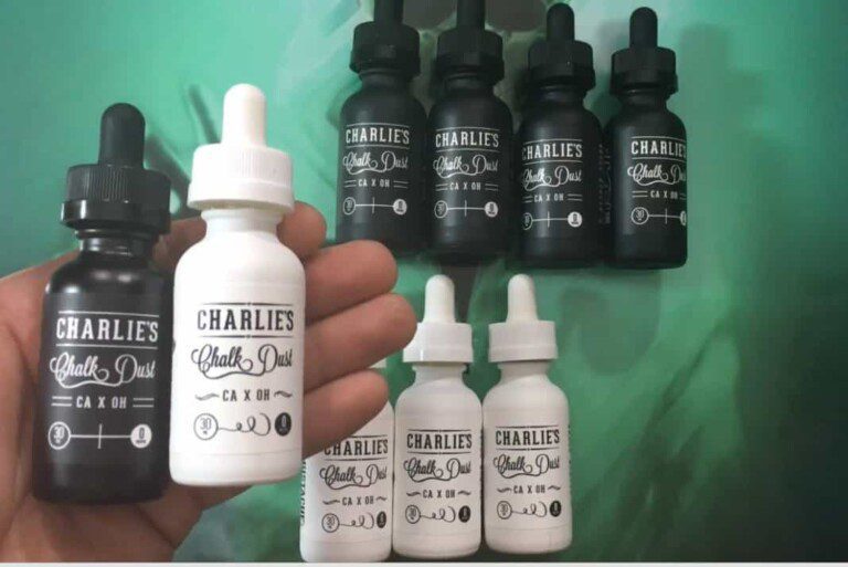 Revue liquides la gamme Charlie's Chalk Dust