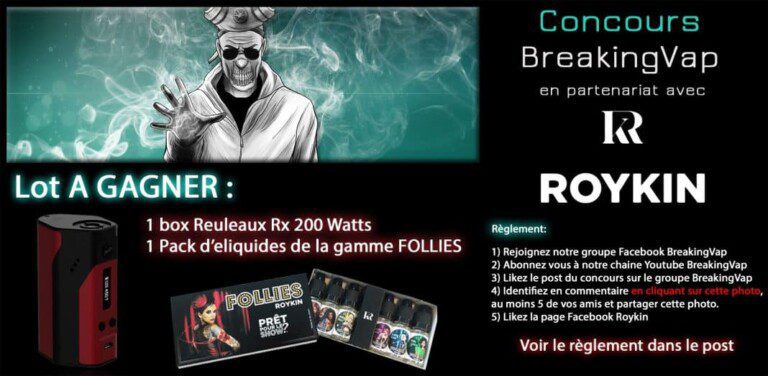 Concours en partenariat avec Roykin