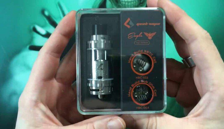 Revue Atomiseur Eagle Top Airflow par Geek Vape