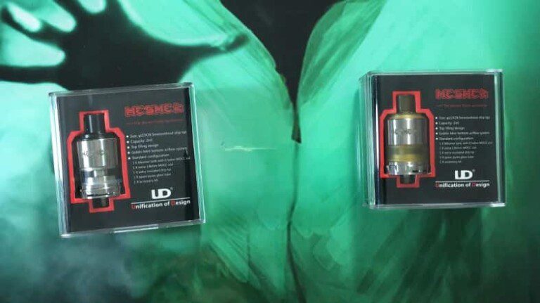 Revue Clearomiseur Le Mesmer DX et Mesmer DL de chez UD