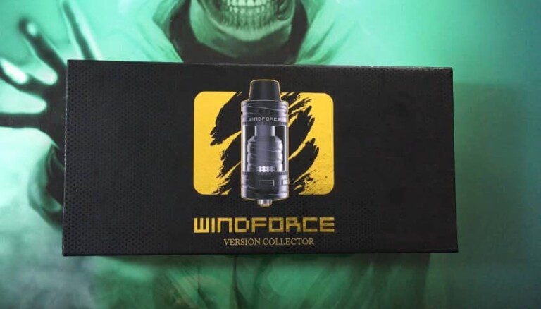 Revue Atomiseur le Windforce version Collector de Fumytech