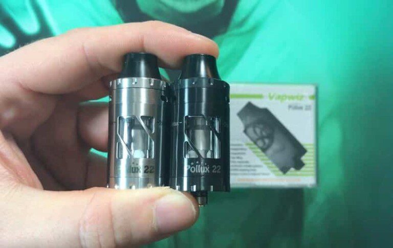 Revue Clearomiseur Le Pollux 22 de chez Vapwiz UD