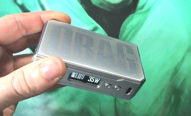 Revue Box la Drag 157w de chez Voopoo