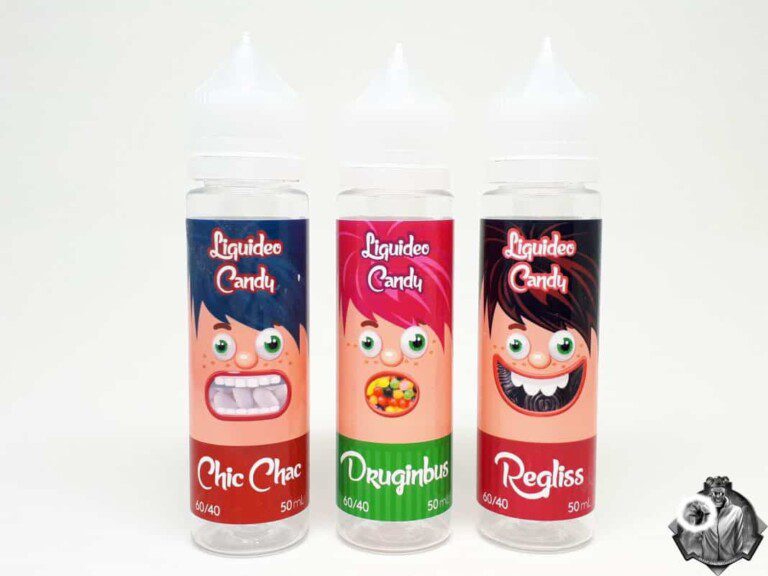 Eliquides Tentation Candy de Liquideo Revue Ecrite