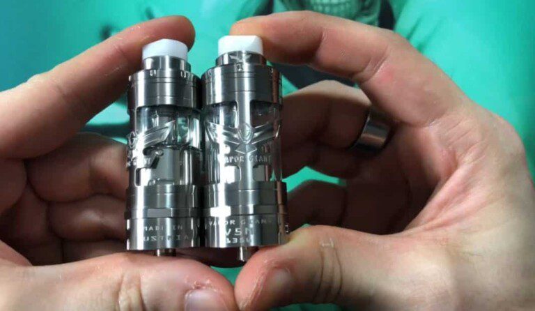 Vapor Giant V5s V5m Nico Vapor Revue Atomiseur - Test