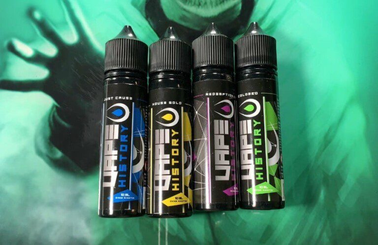 Vape History aromes concentres eliquide