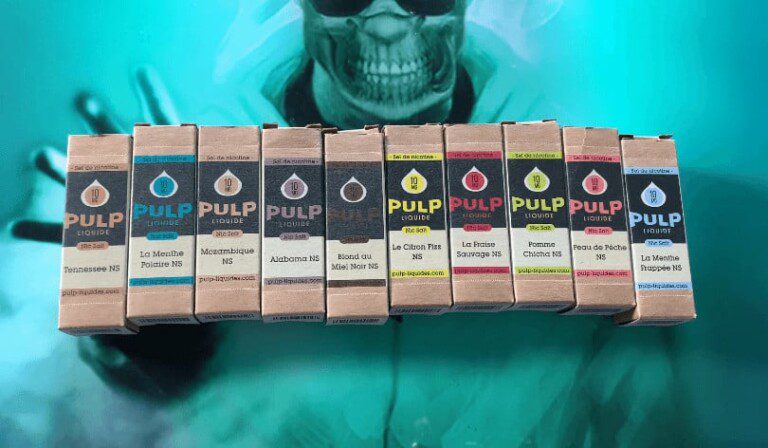 Pulp Nic Salt - Eliquides sels de nicotine revue