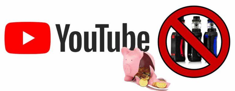 Youtube demonetise la promotion de la cigarette electronique