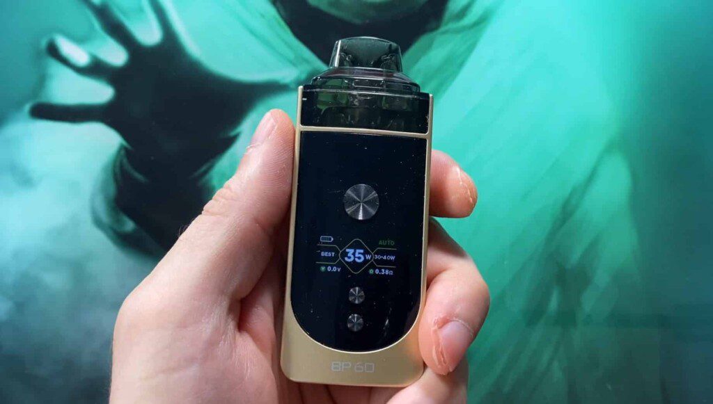 POD BP60 ASPIRE 1400MAH 60 WATTS revue test