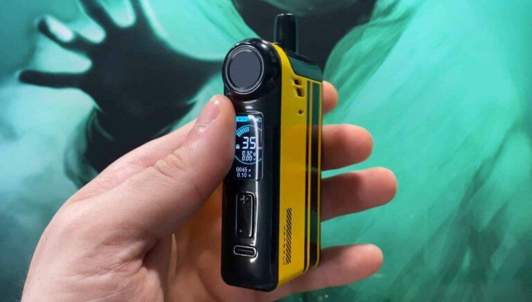 TGO POD VAPEFLY KIT 2300mah test