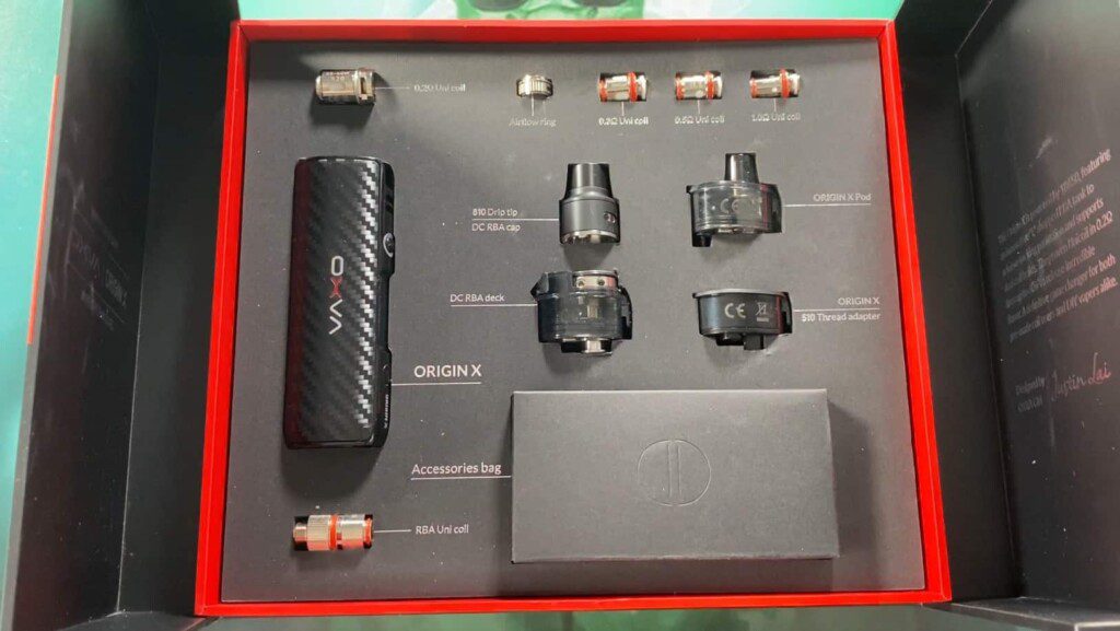 Pod Origin X Oxva 60 watts Revue