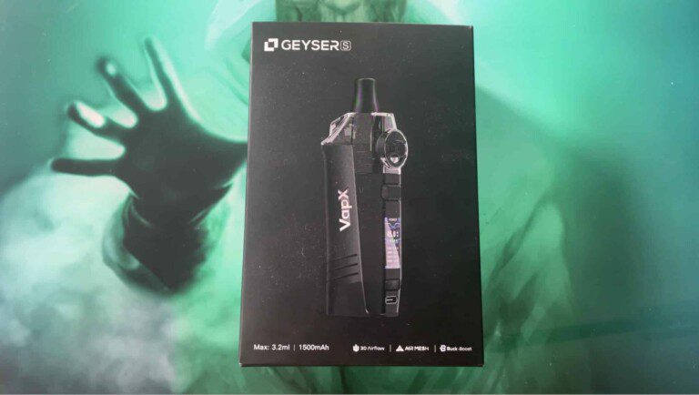Pod Geyser S VapX 1500mAh Revue