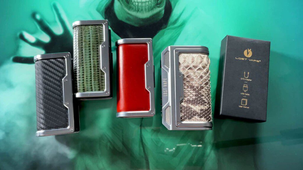 Box Thelema Lost Vape DNA 250C Revue
