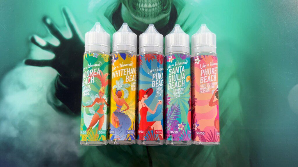 test des eliquides like a woman partie 3