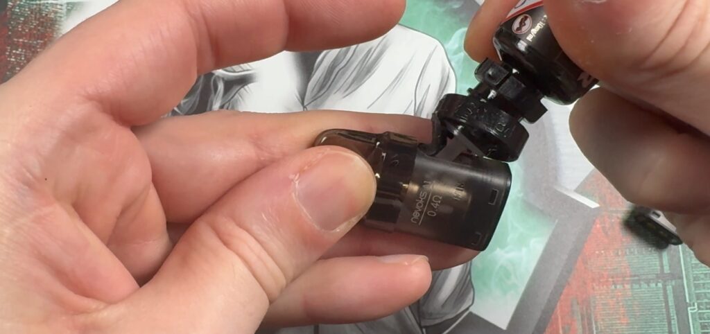 remplir cartouche pod feeling a2 newoks