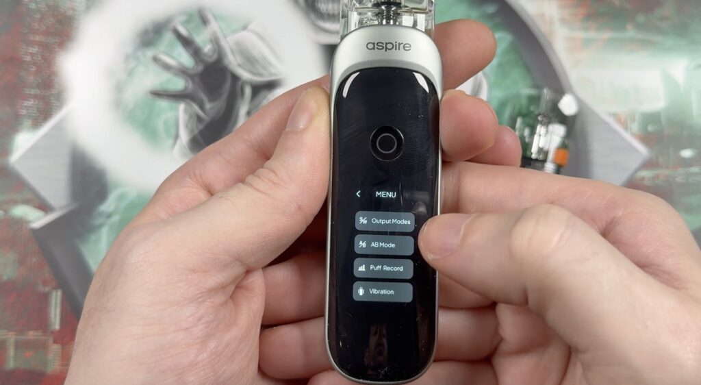 menu Pod Pixo Aspire