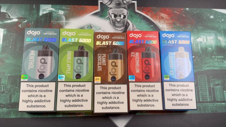 revue puffs dojo blast 6000 vaporesso